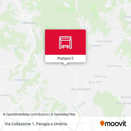 Mappa Via Collazzone 1