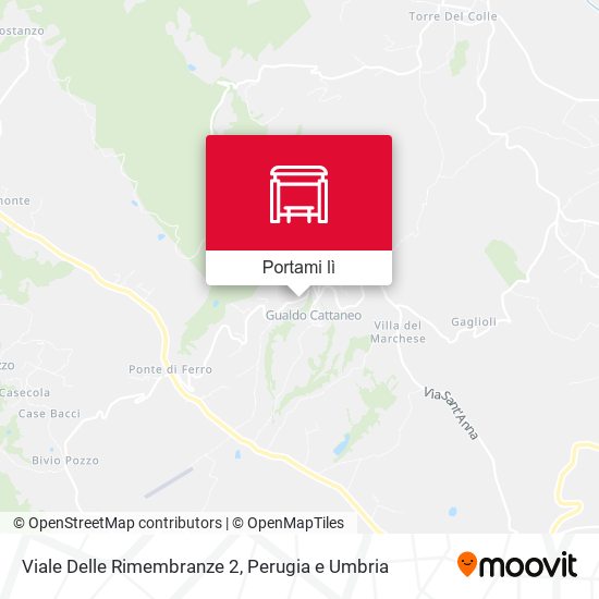 Mappa Viale Delle Rimembranze 2