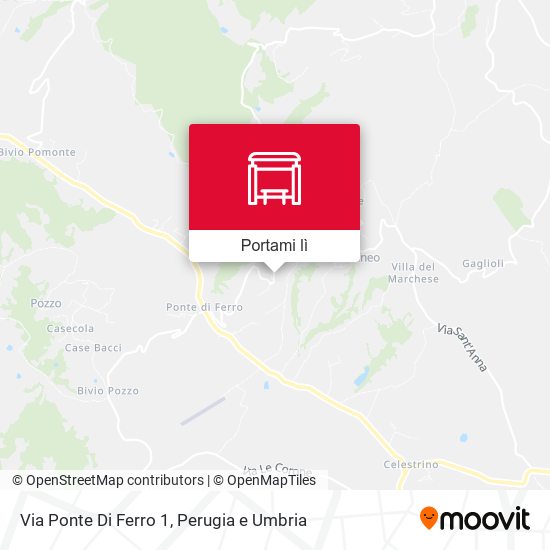 Mappa Via Ponte Di Ferro 1