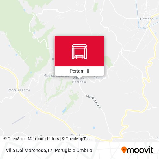 Mappa Villa Del Marchese,17