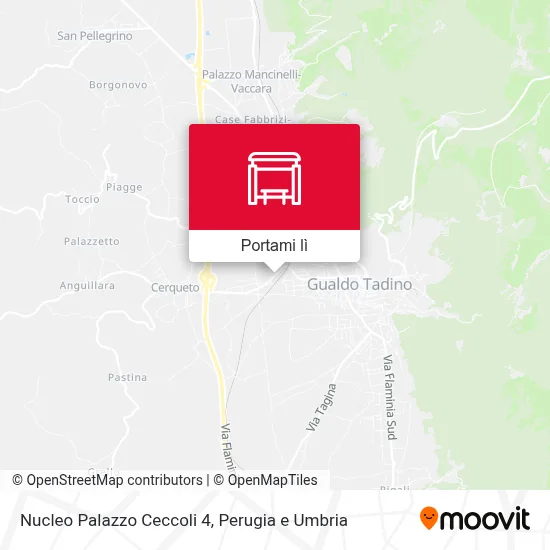 Mappa Nucleo Palazzo Ceccoli 4