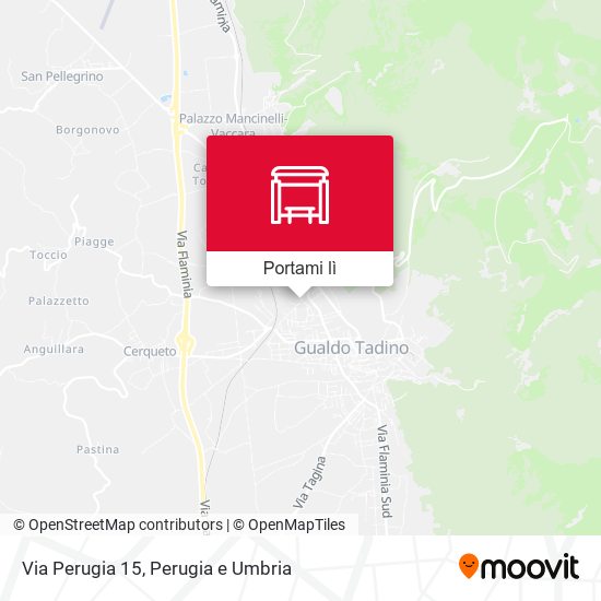 Mappa Via Perugia 15
