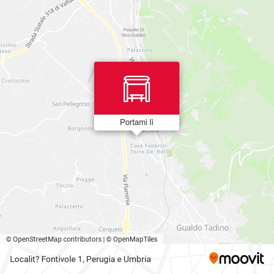 Mappa Localit? Fontivole 1