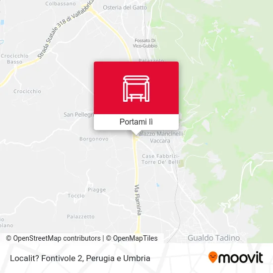 Mappa Localit? Fontivole 2
