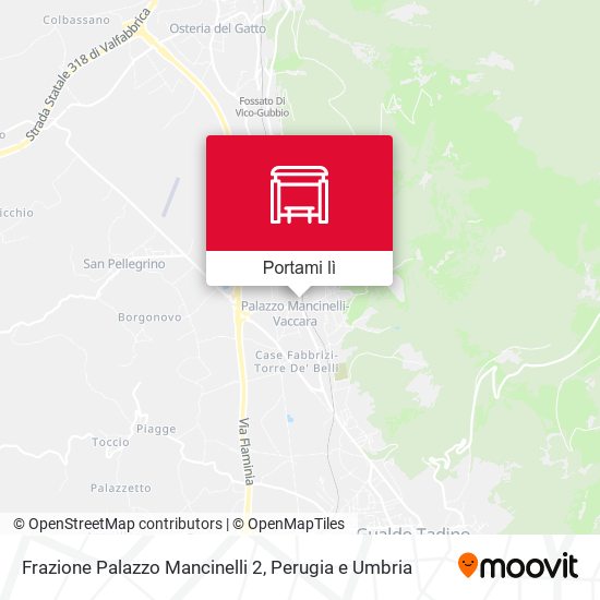 Mappa Frazione Palazzo Mancinelli 2