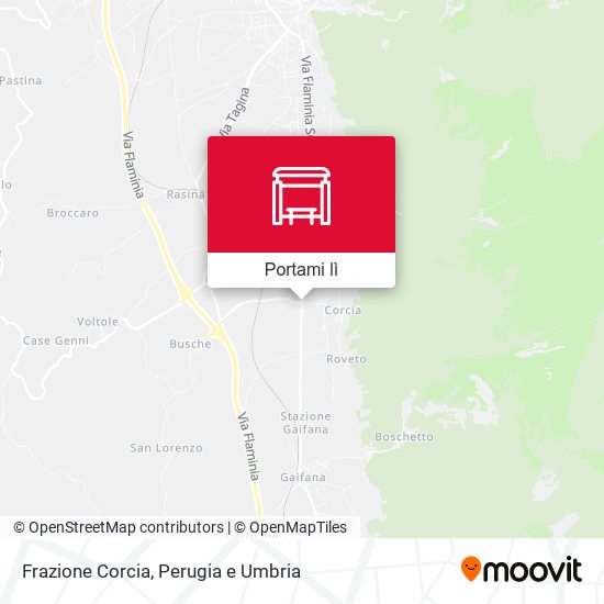 Mappa Frazione Corcia