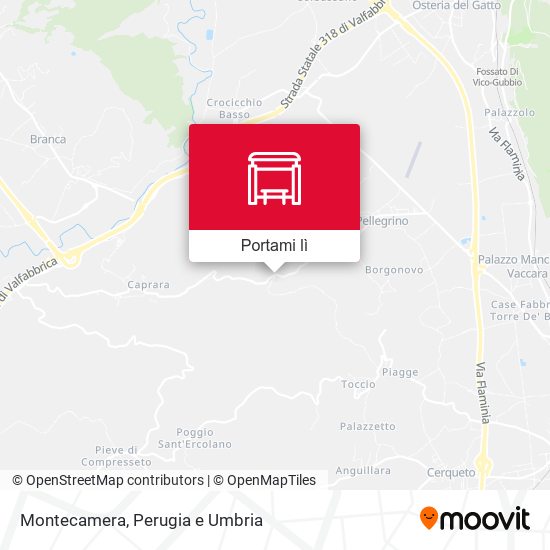 Mappa Montecamera