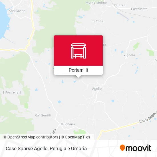 Mappa Case Sparse Agello
