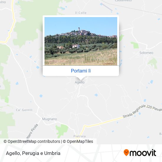 Mappa Agello