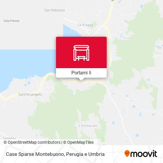 Mappa Case Sparse Montebuono