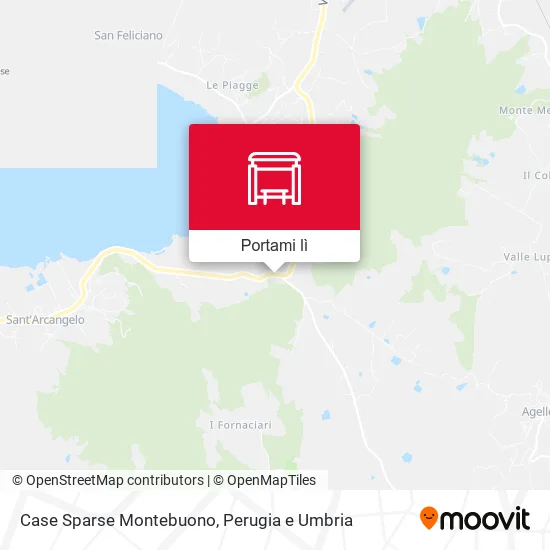 Mappa Case Sparse Montebuono