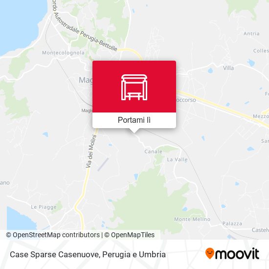 Mappa Case Sparse Casenuove
