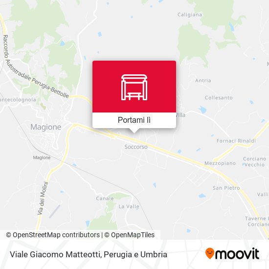Mappa Viale Giacomo Matteotti