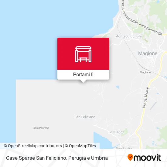 Mappa Case Sparse San Feliciano
