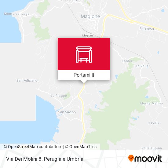Mappa Via Dei Molini 8