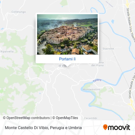 Mappa Monte Castello Di Vibio