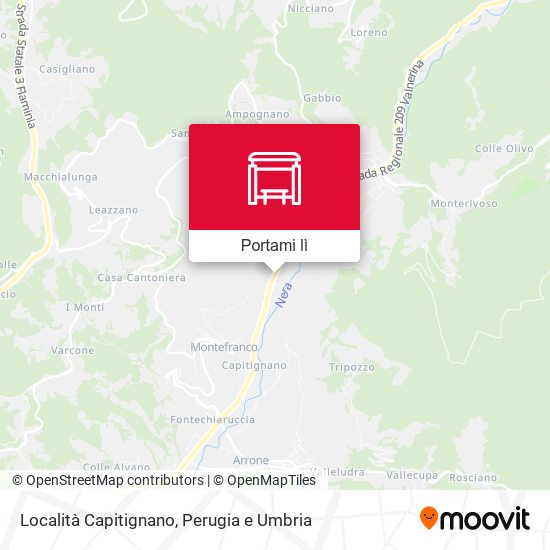 Mappa Località Capitignano