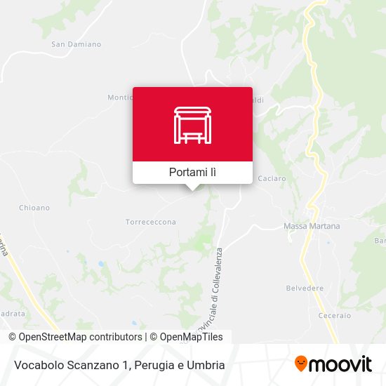 Mappa Vocabolo Scanzano 1