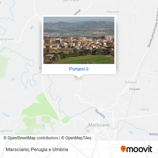 Mappa Marsciano