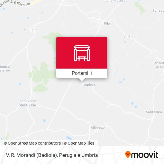 Mappa V. R. Morandi (Badiola)
