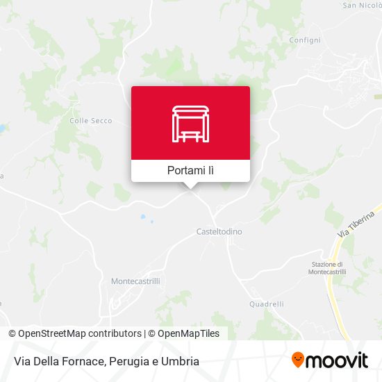 Mappa Via Della Fornace