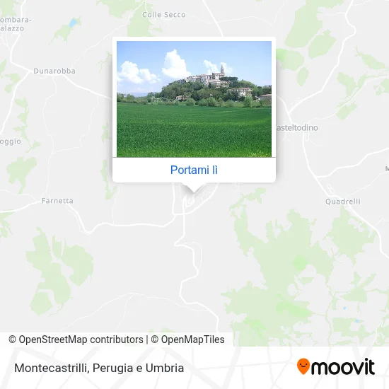 Mappa Montecastrilli
