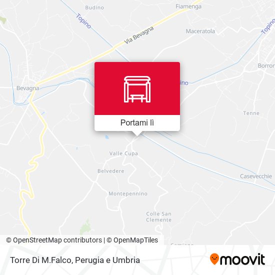 Mappa Torre Di M.Falco