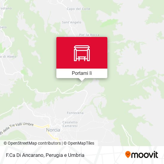 Mappa F.Ca Di Ancarano