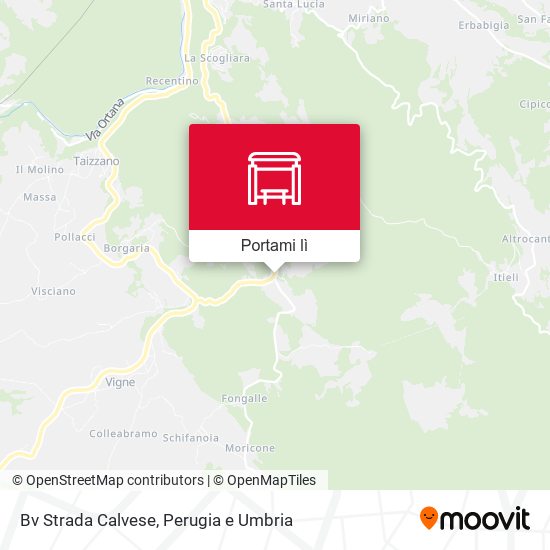 Mappa Bv Strada Calvese