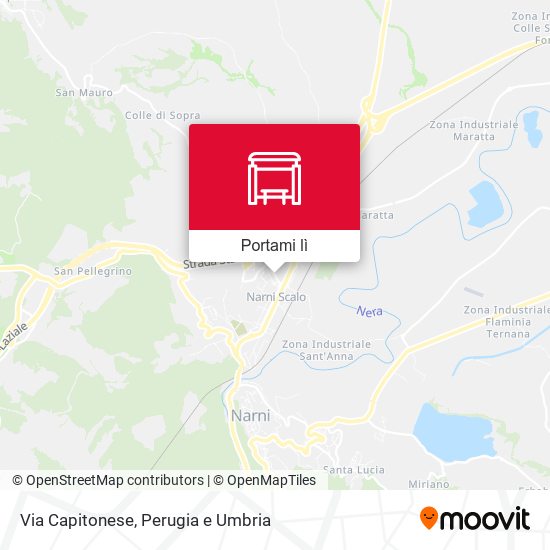 Mappa Via Capitonese