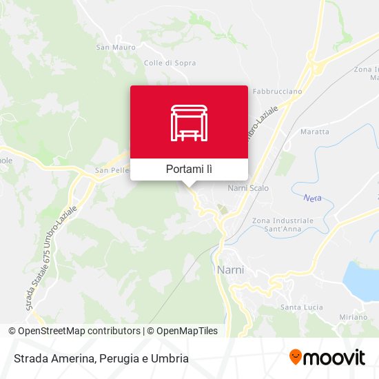 Mappa Strada Amerina