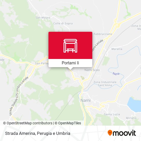 Mappa Strada Amerina
