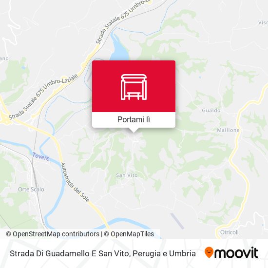 Mappa Strada Di Guadamello E San Vito
