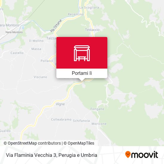 Mappa Via Flaminia Vecchia 3