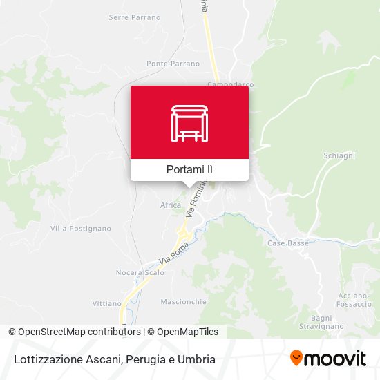 Mappa Lottizzazione Ascani
