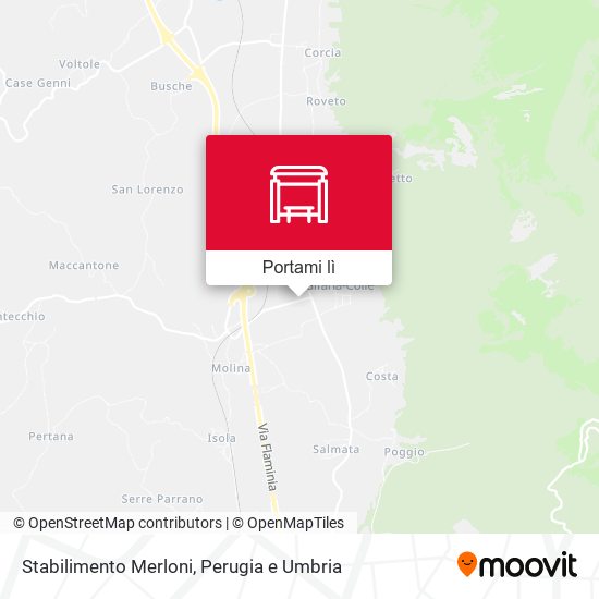 Mappa Stabilimento Merloni
