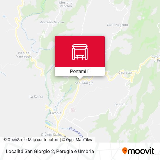Mappa Localitá San Giorgio 2