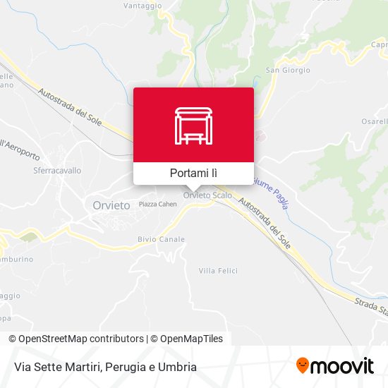 Mappa Via Sette Martiri