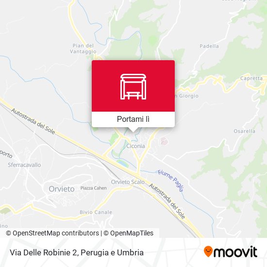 Mappa Via Delle Robinie 2