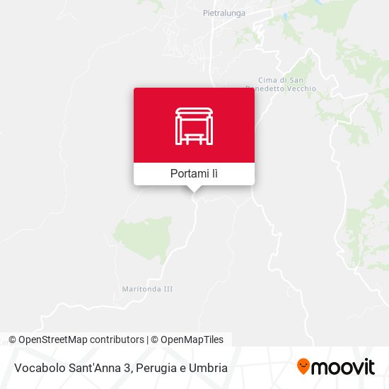 Mappa Vocabolo Sant'Anna 3