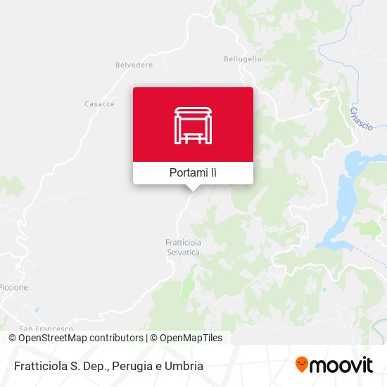 Mappa Fratticiola  S. Dep.