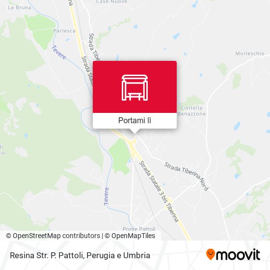 Mappa Resina Str. P. Pattoli