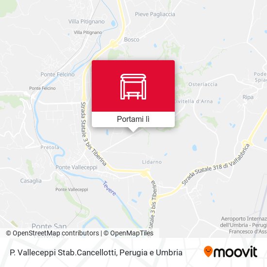 Mappa P. Valleceppi Stab.Cancellotti