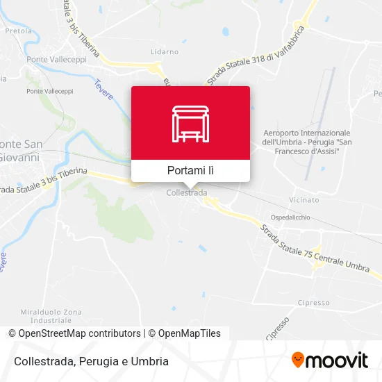 Mappa Collestrada