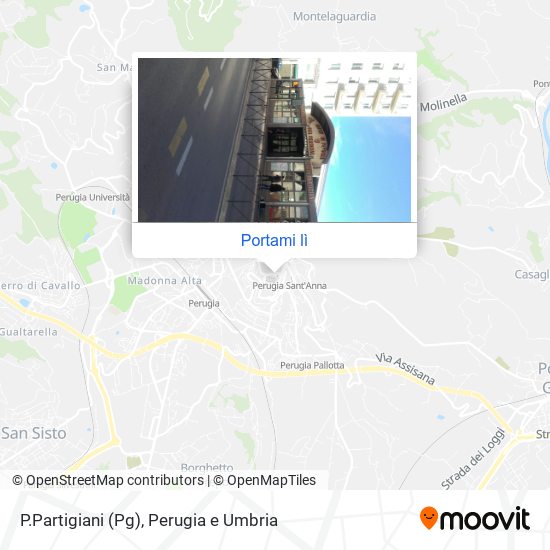 Mappa P.Partigiani (Pg)
