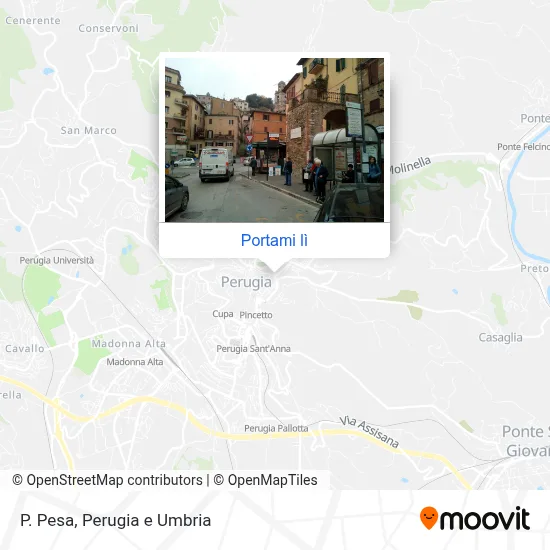 Mappa P. Pesa