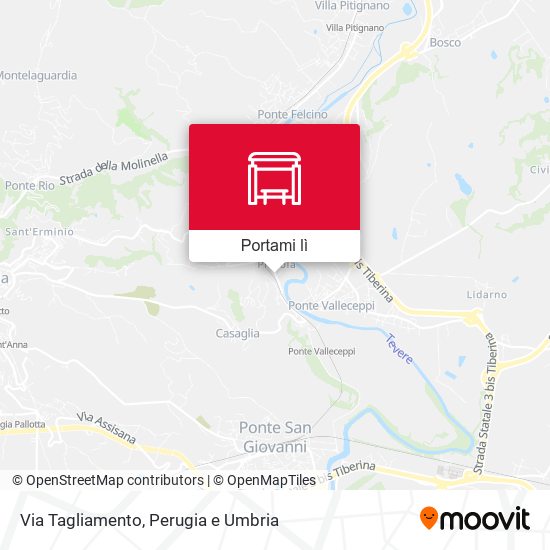 Mappa Via Tagliamento