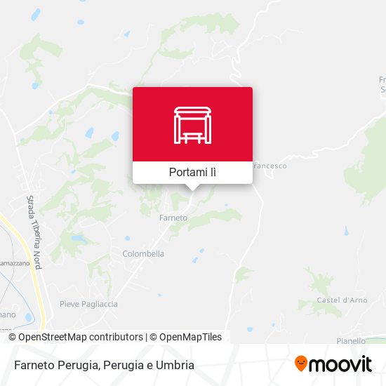 Mappa Farneto Perugia