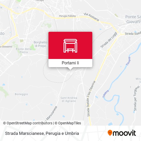 Mappa Strada Marscianese