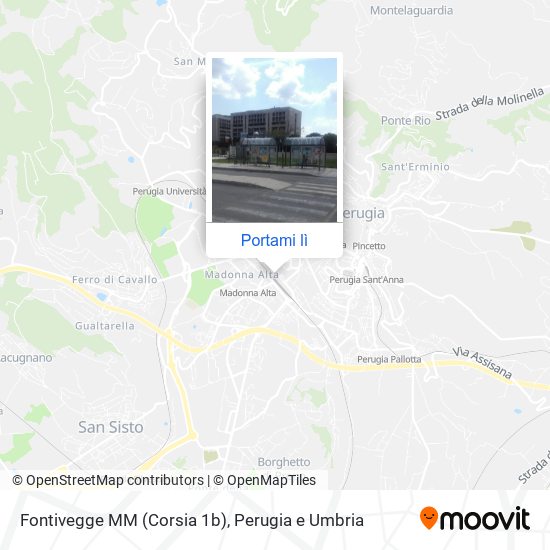 Mappa Fontivegge M​M (Corsia 1b)